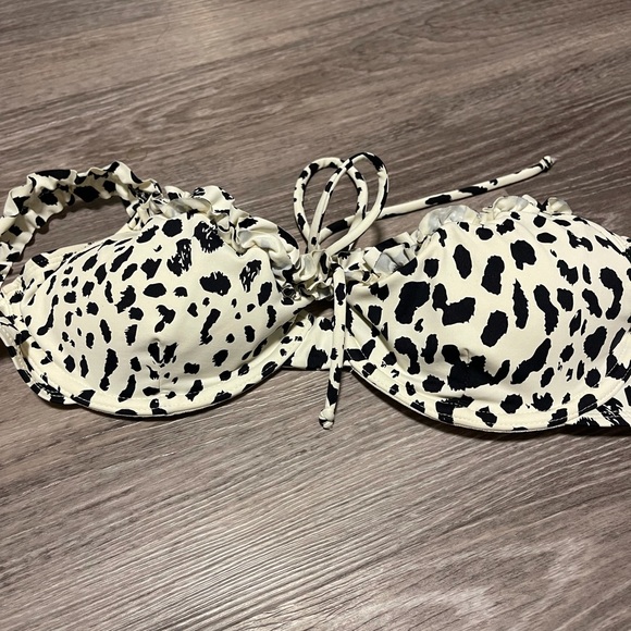 Toluca Swim Leopardus Angelina Top Small - Picture 3 of 3